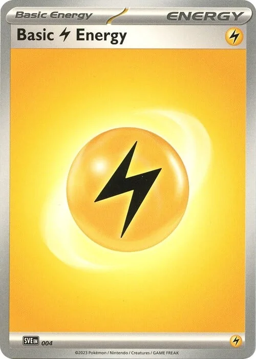 Basic Lightning Energy — Scarlet & Violet