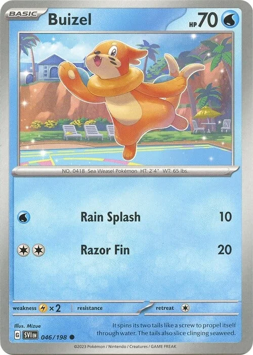 Buizel — Scarlet & Violet