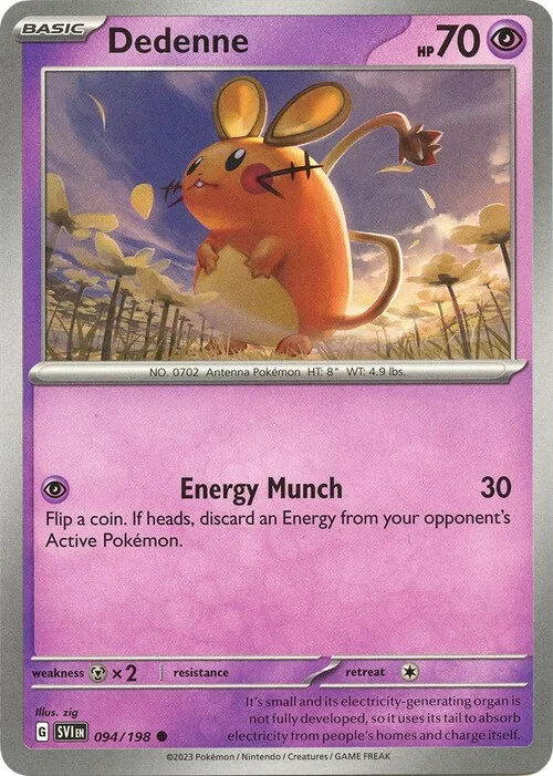 Dedenne — Scarlet & Violet