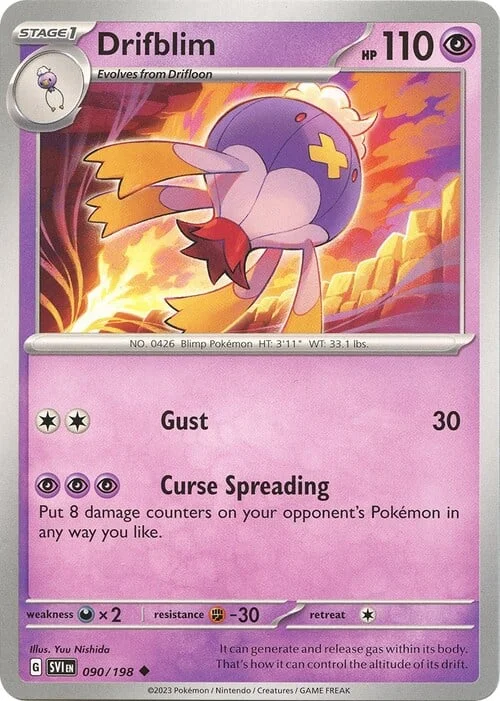 Drifblim — Scarlet & Violet