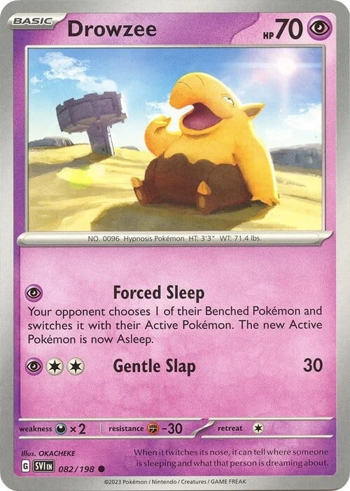 Drowzee — Scarlet & Violet