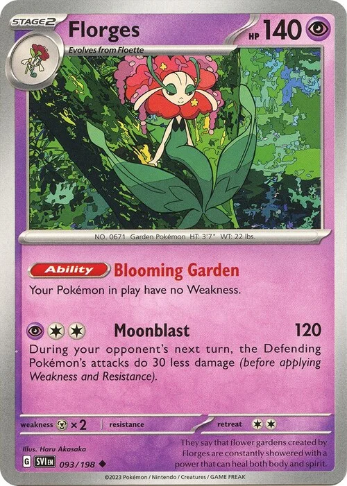 Florges — Scarlet & Violet