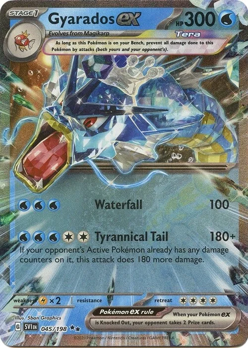Gyarados ex — Scarlet & Violet