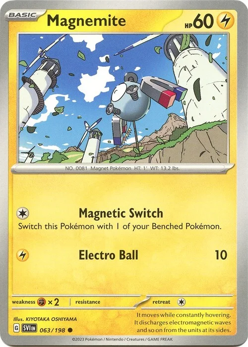 Magnemite — Scarlet & Violet
