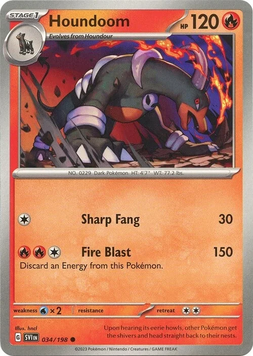 Houndoom — Scarlet & Violet