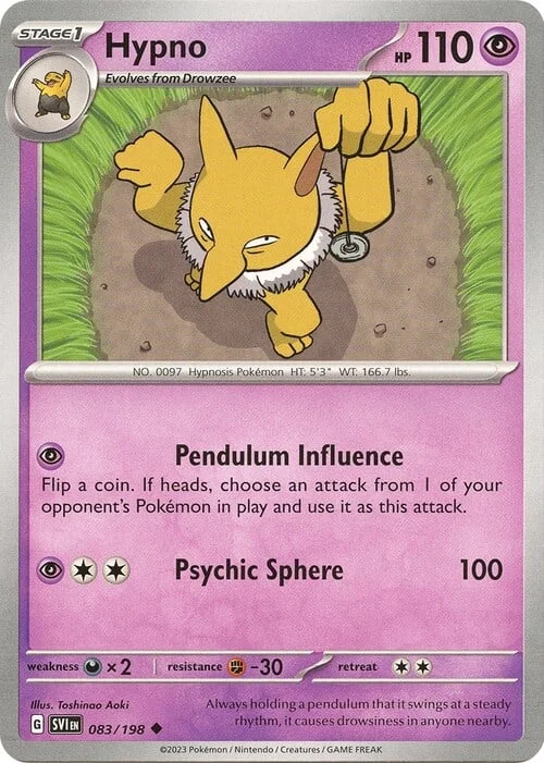 Hypno — Scarlet & Violet