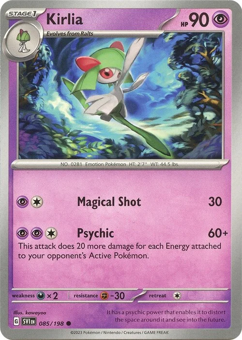 Kirlia — Scarlet & Violet