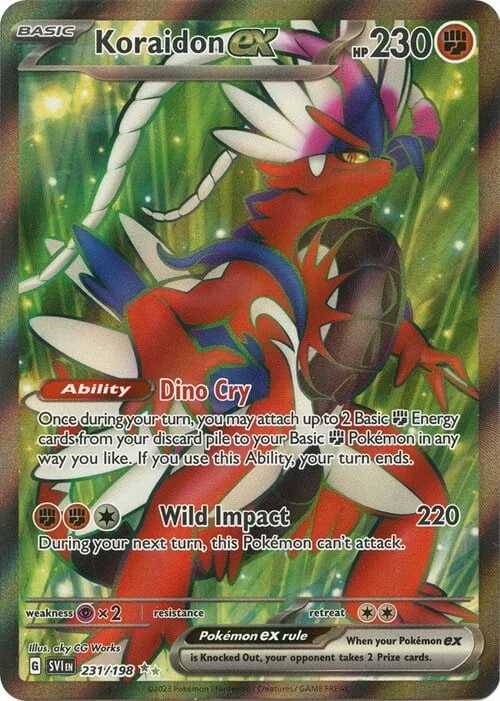 Koraidon ex — Scarlet & Violet
