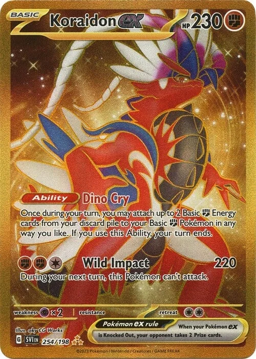 Koraidon ex — Scarlet & Violet