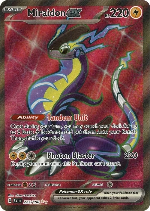 Miraidon ex — Scarlet & Violet