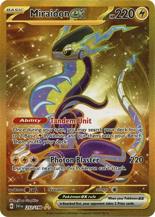 Miraidon ex — Scarlet & Violet