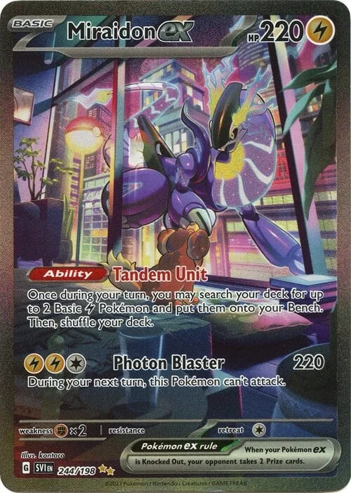 Miraidon ex — Scarlet & Violet