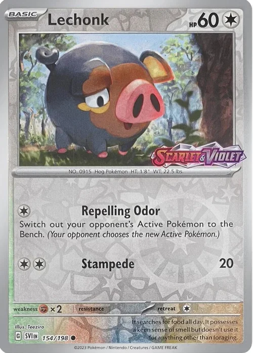 Lechonk — SV Black Star Promos