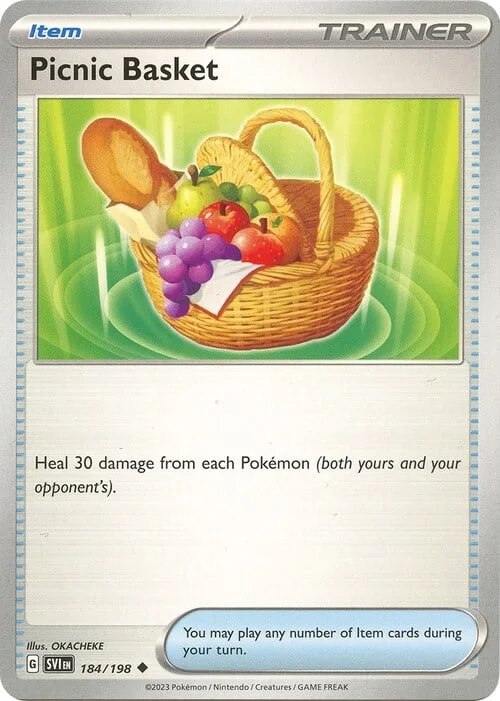 Picnic Basket — Scarlet & Violet