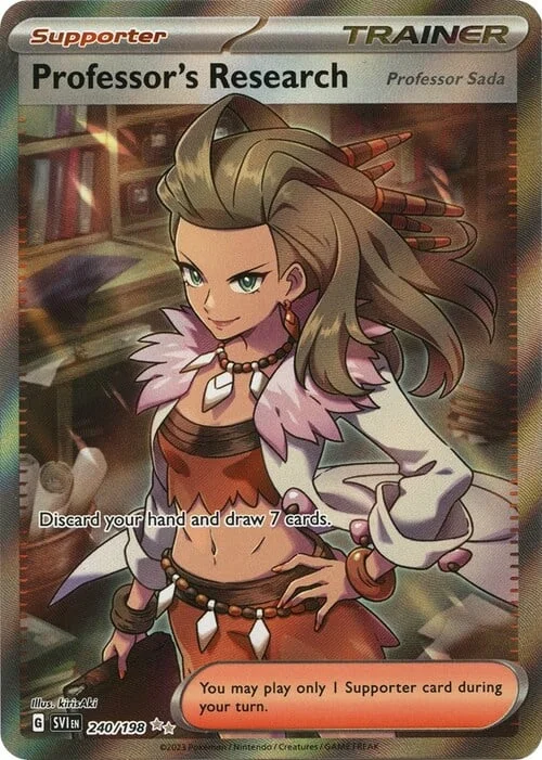 Professor's Research - Professor Sada — Scarlet & Violet