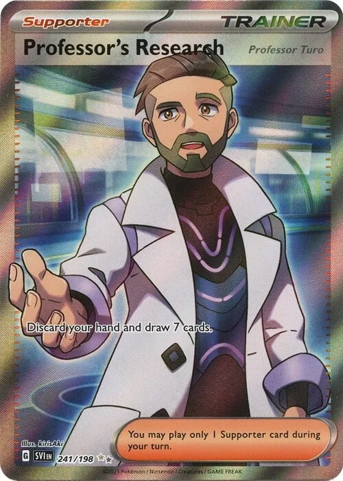Professor's Research - Professor Turo — Scarlet & Violet