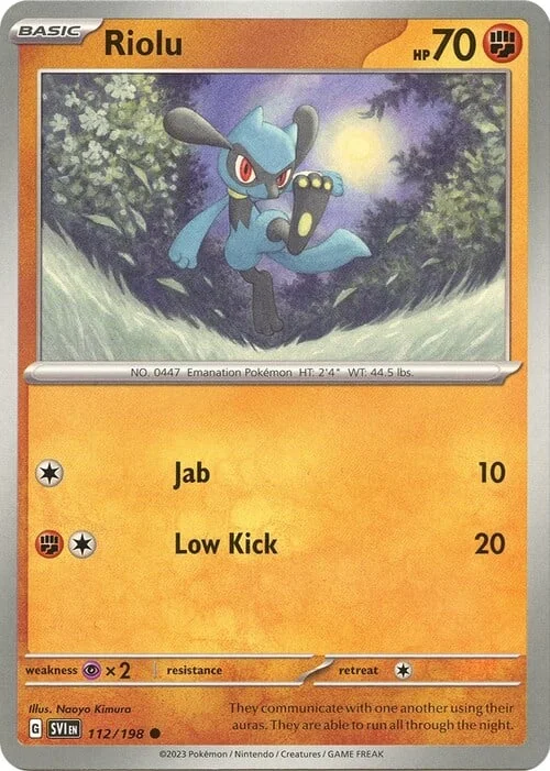 Riolu — Scarlet & Violet