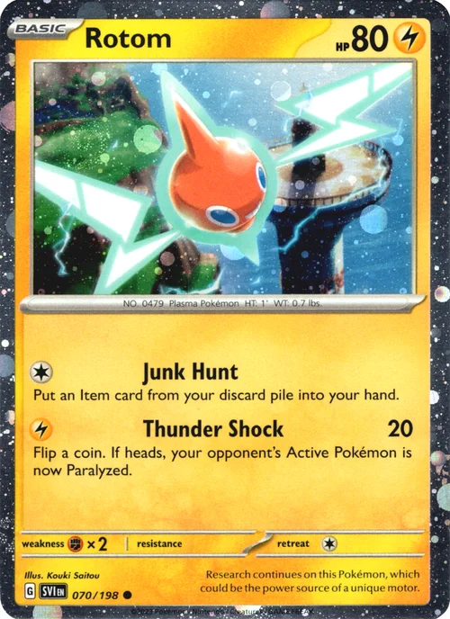 Rotom — Theme Deck & Blisters Exclusives