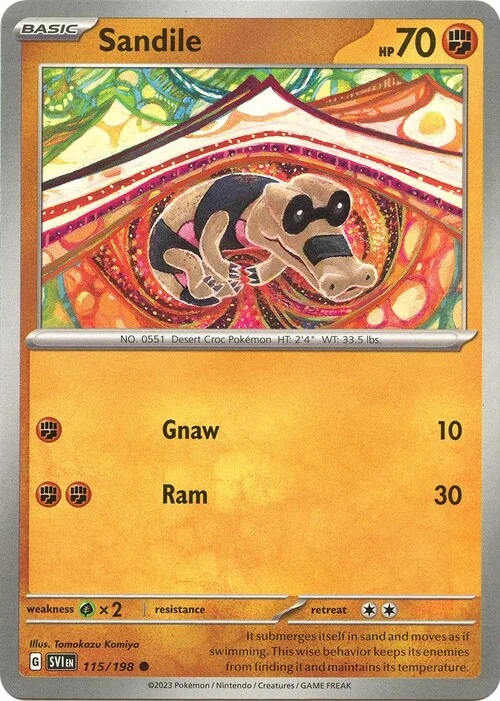 Sandile — Scarlet & Violet