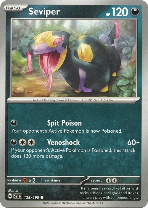 Seviper — Scarlet & Violet