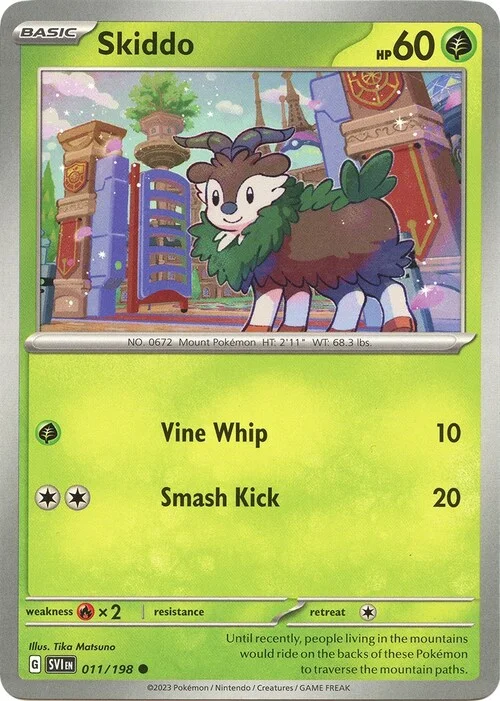 Skiddo — Scarlet & Violet