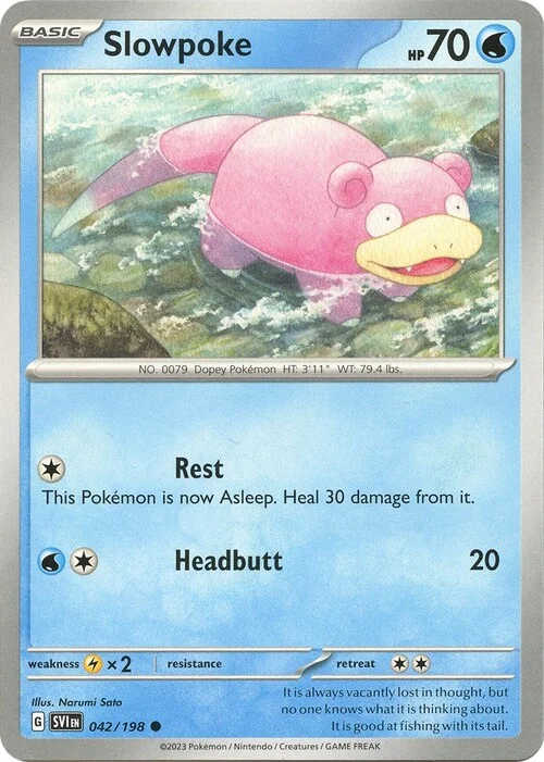 Slowpoke — Scarlet & Violet