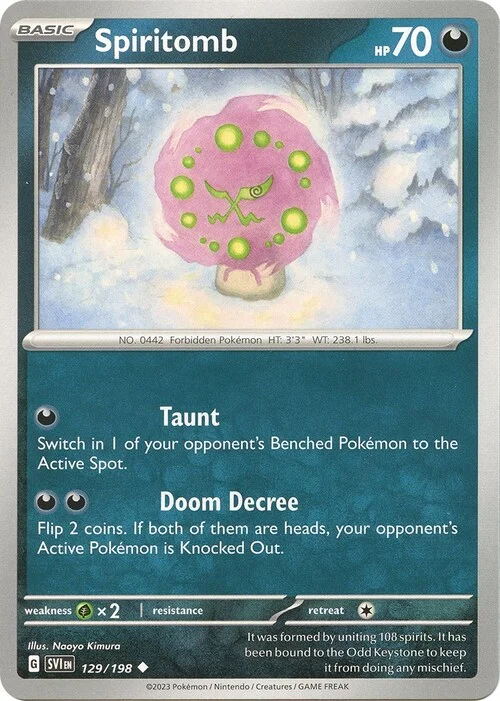 Spiritomb — Scarlet & Violet