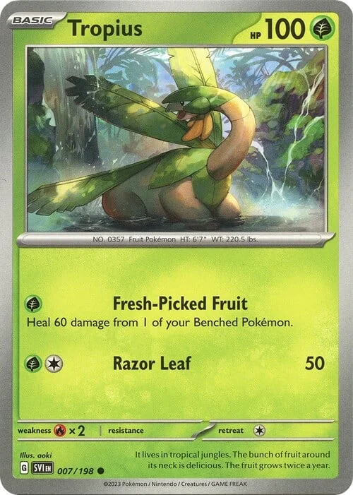 Tropius — Scarlet & Violet