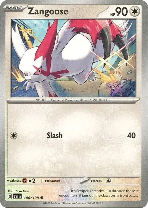 Zangoose — Scarlet & Violet