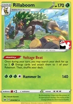 Rillaboom — Play! Pokémon Prize Pack Series