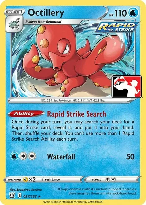 Octillery — Play! Pokémon Prize Pack Series