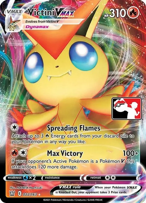 Victini VMAX — Play! Pokémon Prize Pack Series