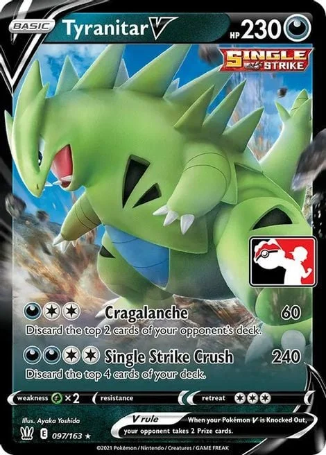 Tyranitar V — Play! Pokémon Prize Pack Series