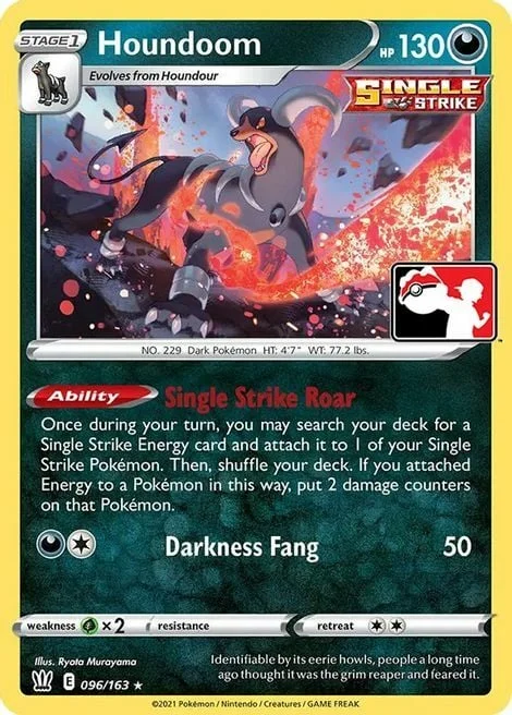 Houndoom — Play! Pokémon Prize Pack Series