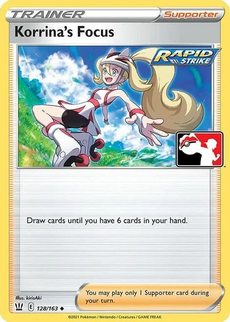 Korrina's Focus — Play! Pokémon Prize Pack Series