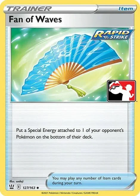 Fan of Waves — Play! Pokémon Prize Pack Series