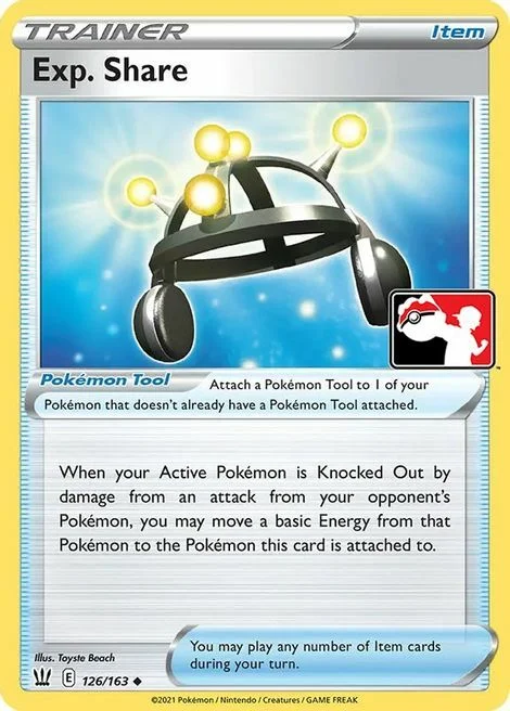 Exp. Share — Play! Pokémon Prize Pack Series