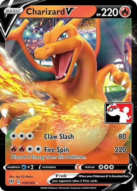 Charizard V — Play! Pokémon Prize Pack Series