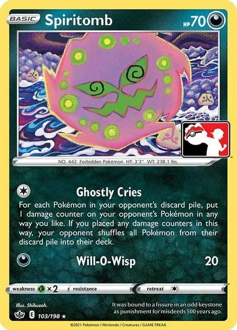 Spiritomb — Play! Pokémon Prize Pack Series