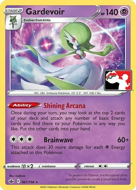 Gardevoir — Play! Pokémon Prize Pack Series