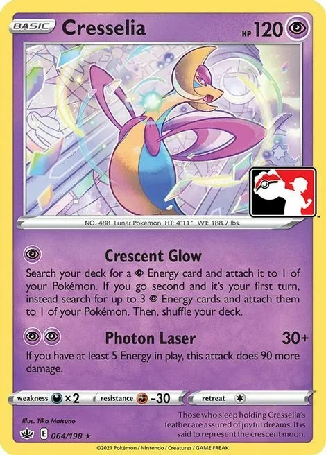 Cresselia — Play! Pokémon Prize Pack Series