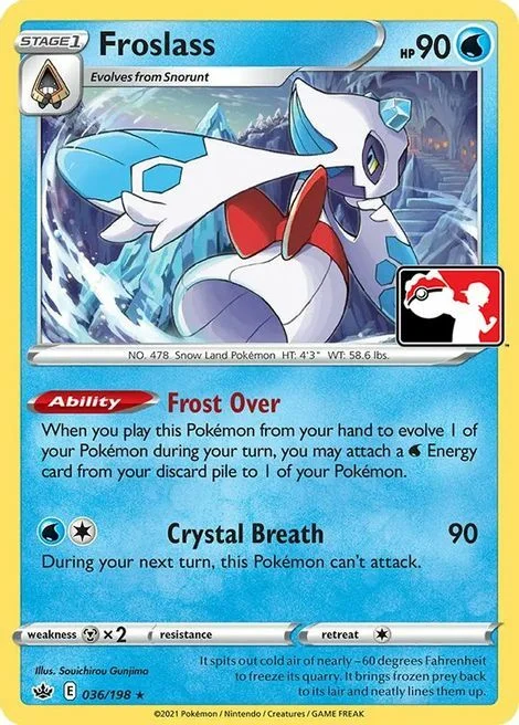 Froslass — Play! Pokémon Prize Pack Series