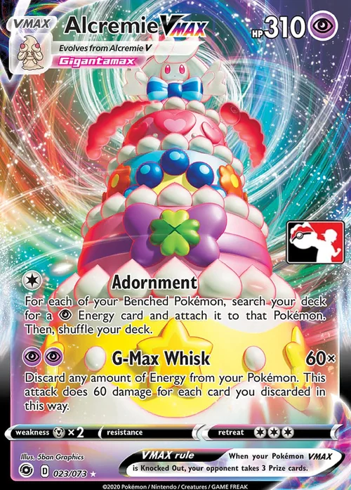 Alcremie VMAX — Play! Pokémon Prize Pack Series