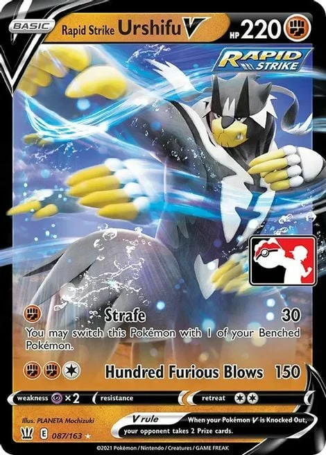 Rapid Strike Urshifu V — Play! Pokémon Prize Pack Series