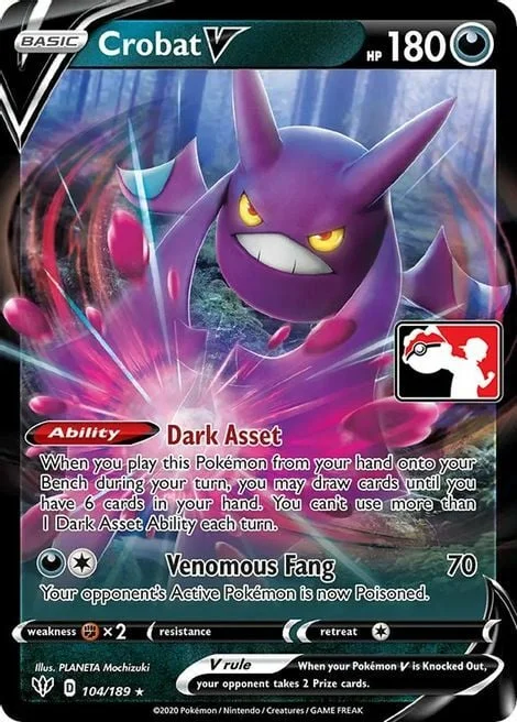 Crobat V — Play! Pokémon Prize Pack Series