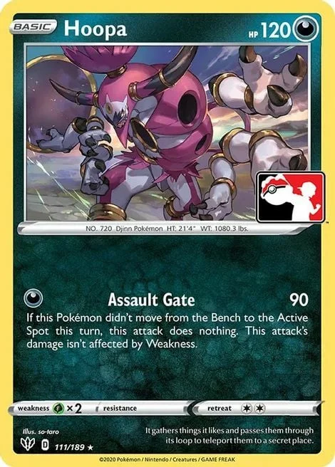 Hoopa — Play! Pokémon Prize Pack Series