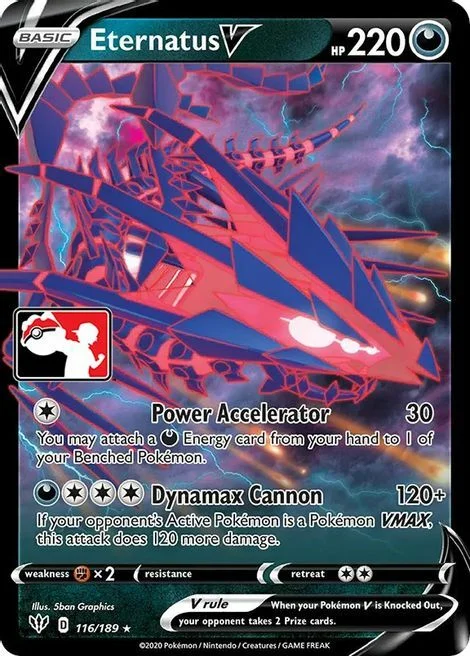 Eternatus V — Play! Pokémon Prize Pack Series