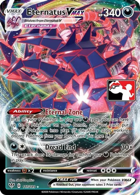 Eternatus VMAX — Play! Pokémon Prize Pack Series