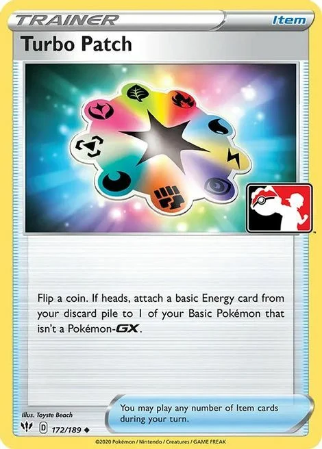 Turbo Patch — Play! Pokémon Prize Pack Series