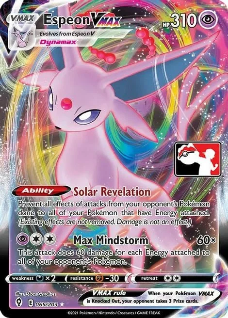 Espeon VMAX — Play! Pokémon Prize Pack Series